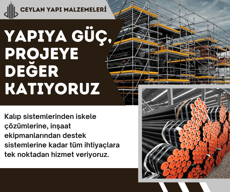 Ceylan Yapı Malzemeleri, çelik kalıp sistemleri, inşaat iskelesi, kalıp altı masa iskelesi, teleskopik direk, plywood fiyatları, H20 ahşap kiriş, çelik kapı sistemleri, inşaat malzemeleri, galvanizli borular, köşebent demiri, flanşlı iskele, cup-lock iskele, konteyner sistemleri, inşaat çivisi, tayrot takımı, sifero kilit, kanto kilit, havuç kama, kereste tedarik, çivi tel rulosu, inşaat kalıp elemanları, yapı destek sistemleri, inşaat iskele kiralama, çelik profil satışı, şantiye ekipmanları, özel ölçü kolon kalıbı, yapı inşaat malzemeleri, kalıp sistemleri fiyatları, inşaat kalıp malzemeleri, güvenli iskele sistemleri
